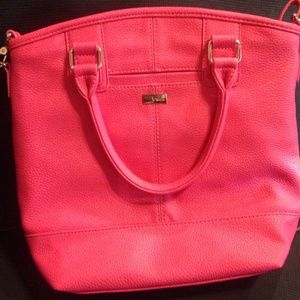 Bright pink thirty-one purse