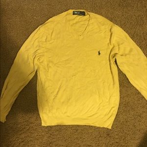 MEN'S POLO SWEATER SZ M
