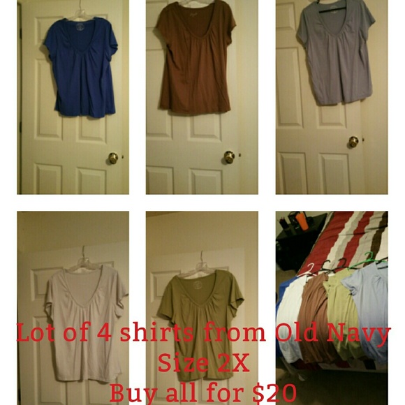 Lot of 4 Old Navy t shirts