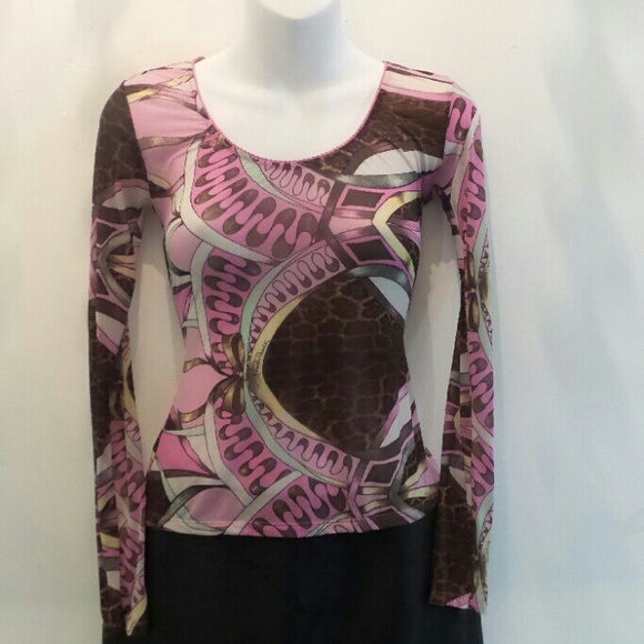 Roberto Cavalli long sleeve top - Picture 2 of 4