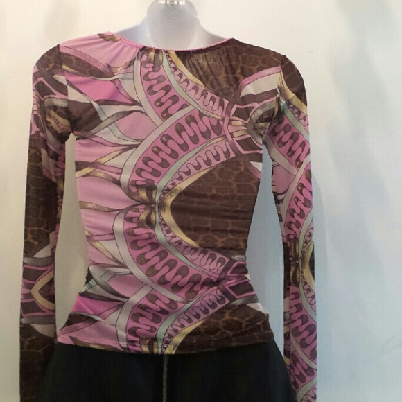 Roberto Cavalli long sleeve top - Picture 3 of 4