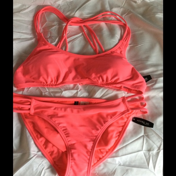Pink bikini