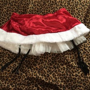 Victoria secret Santa skirt