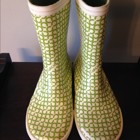 Coach rainboots