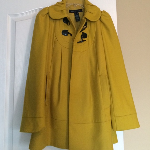 Beautiful mustard coat