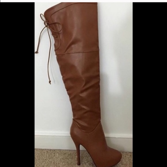 Charlotte Russe Shoes - NEW over the knee boots