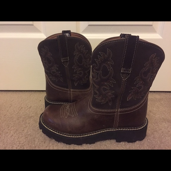 Ariat Brown Leather Boots