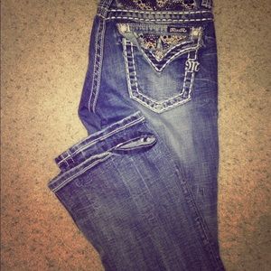 Miss Me Boot Cut Jeans 25