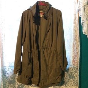 Water resistant Mossimo trench jacket