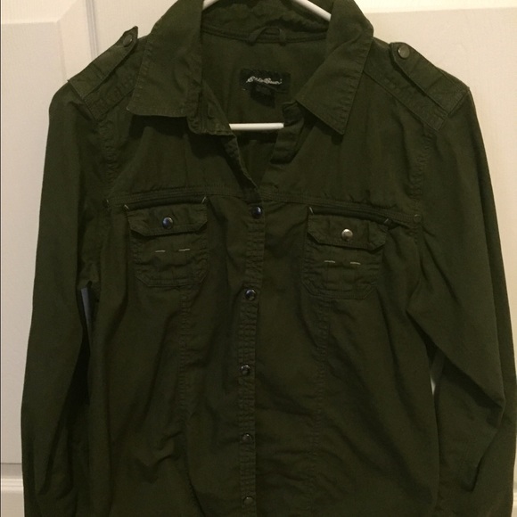 Green Military Shirt