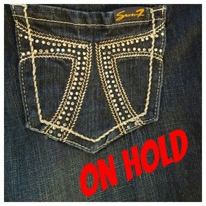 Embelished 7Seven jeans Slimming Bootcut