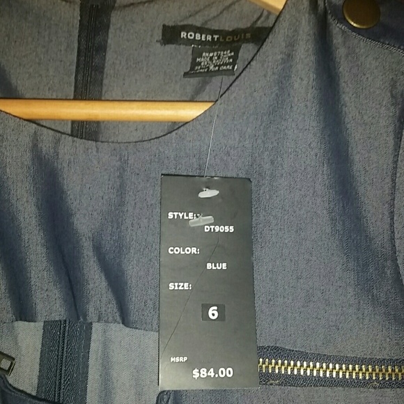 Peek a Boo Dress by Robert Louis - Size 6 NWT - Picture 3 of 4