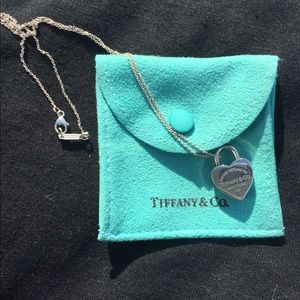 Tiffany's & Co heart shaped locket.