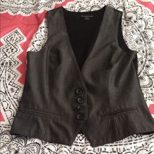 Women's Waistcoat Vest - Black & Grey