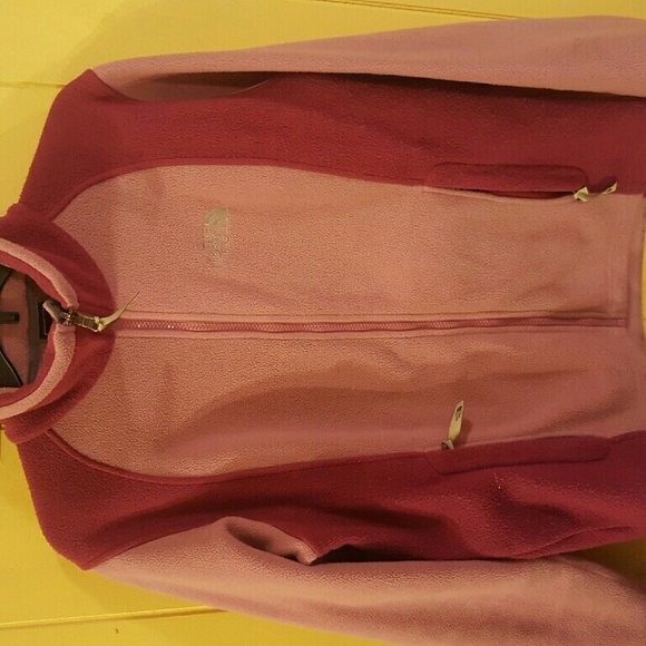Light and Dark Purple North Face Jacket Size Mediu
