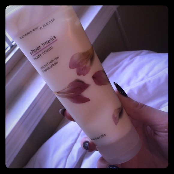 Sheer Freesia bath and body retired fragrance