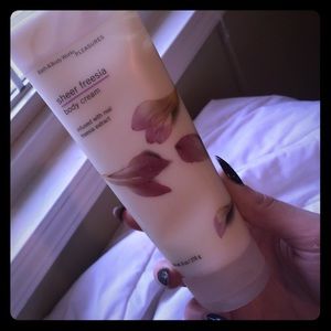 Sheer Freesia bath and body retired fragrance