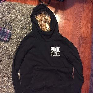 Pink hoodie