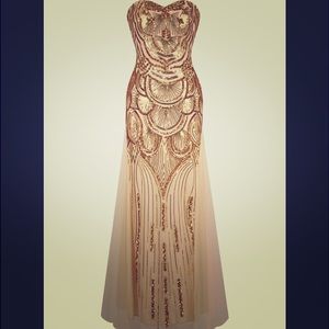 Beautiful Gold Dress!