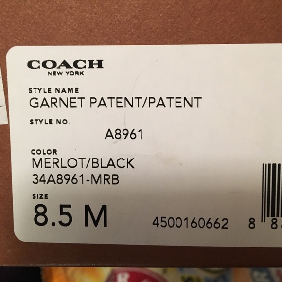 Coach heels