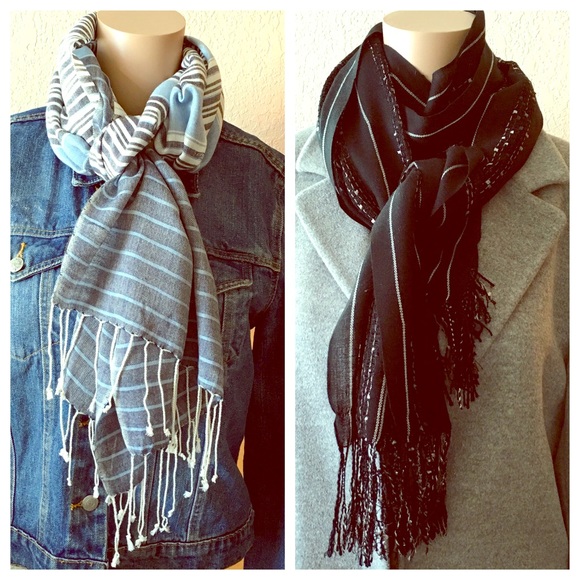 American Eagle Outfitters Accessories - Two American Eagle Fashion Scarves