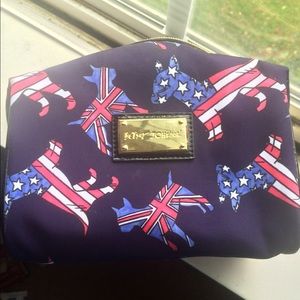 Betsey Johnson makeup bag