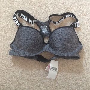 VS Pink Ultimate Racerback sports bra