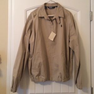 Khaki Polo jacket