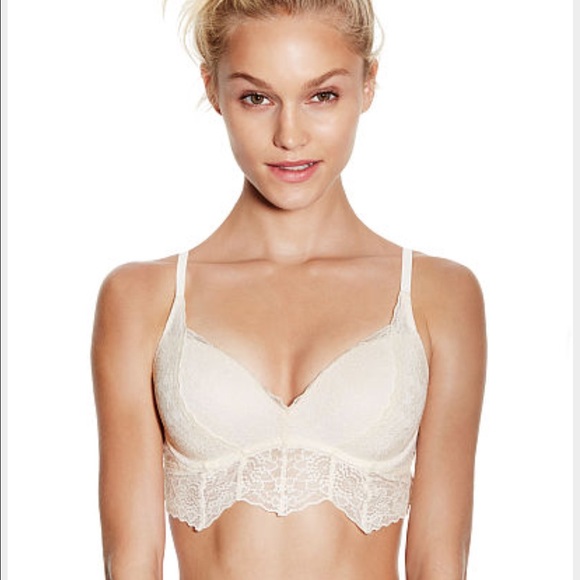 Victoria Secret Medallion Lace Push Up Bralette