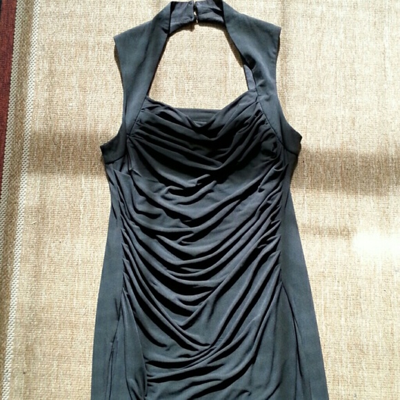 Keyhole Black Dress - Picture 2 of 3