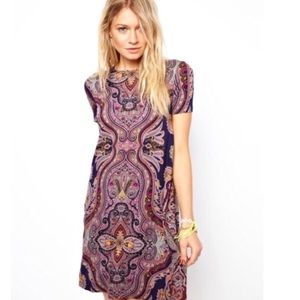 ASOS paisley swing dress