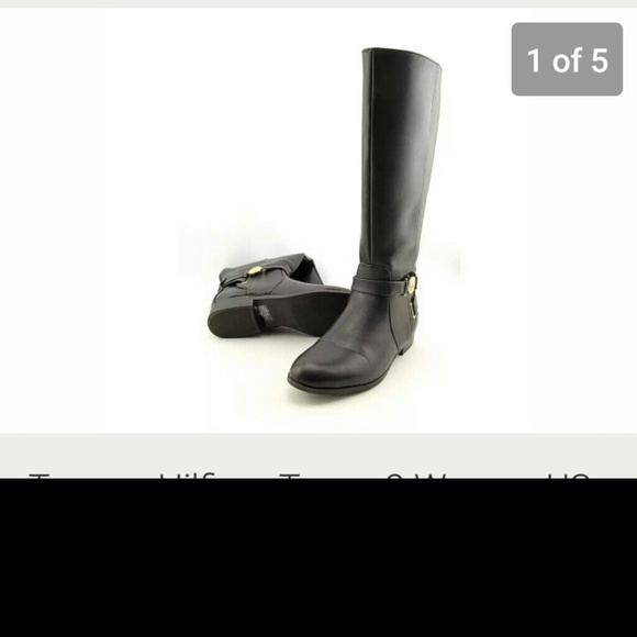 Tommy Hilfiger WIDE CALF boots size 8