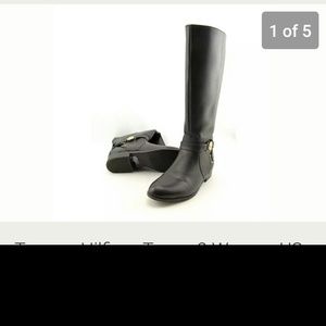 Tommy Hilfiger WIDE CALF boots size 8