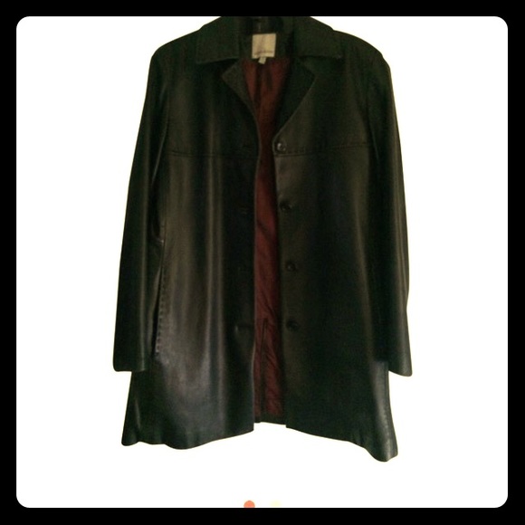 Leather jacket