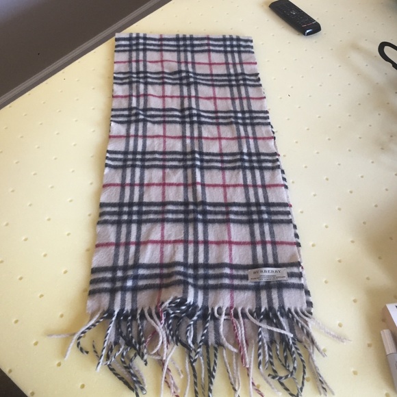 Authentic Cashmere Burberry Scarf