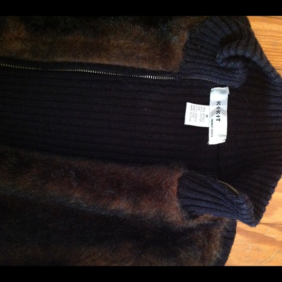 KIKIT Faux Fur Front Sweater - Picture 3 of 3