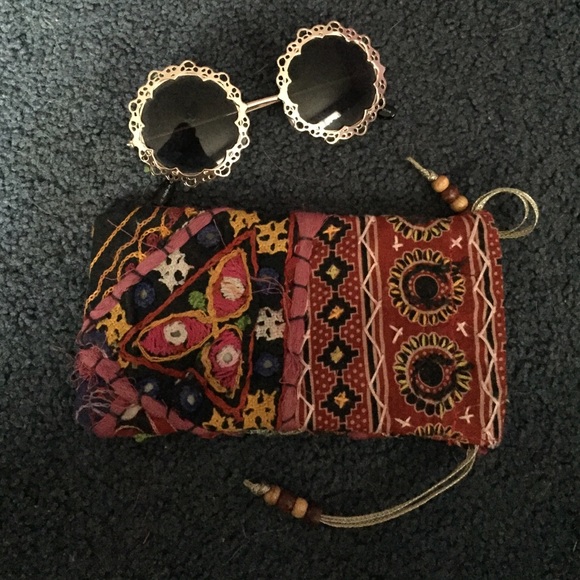 Boho sunglasses w/case