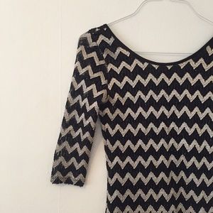 chevron party dress.