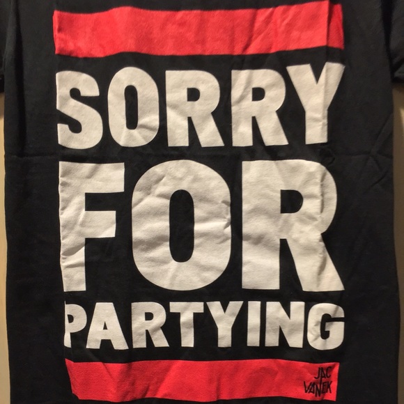 Jac Vanek Black Tee - Picture 3 of 4