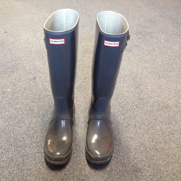 Hunter tall rain boots