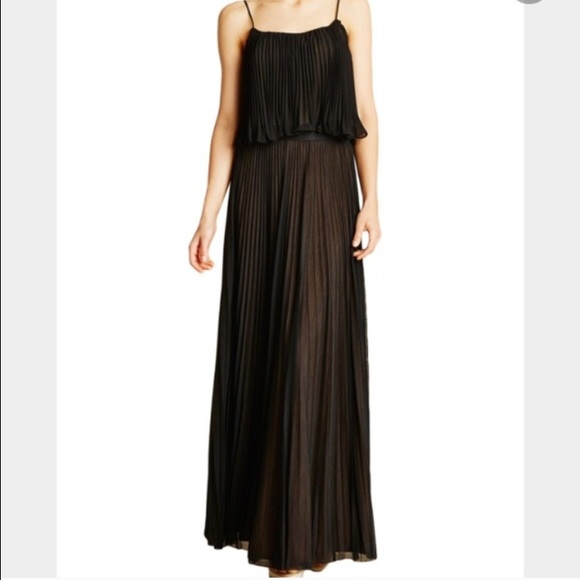 NWT Sunburst pleated maxi skirt by Allen Schwartz - Picture 1 of 4