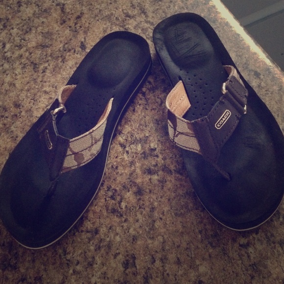 Authentic Coach Sandals