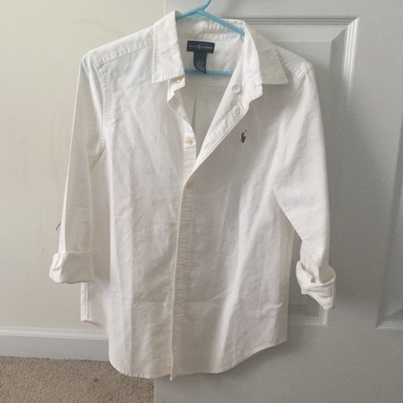 RL button down shirt