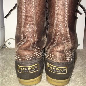 Shearling Lined Bean Boots