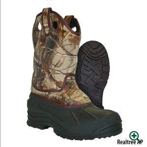 Camo men's  snow boots
