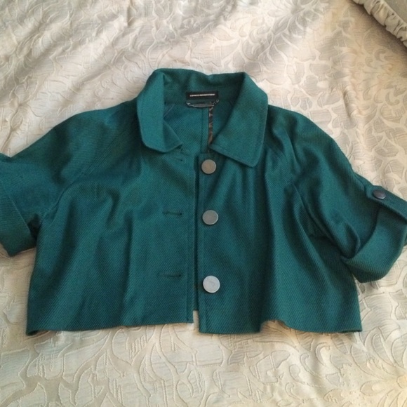 Express crop blazer