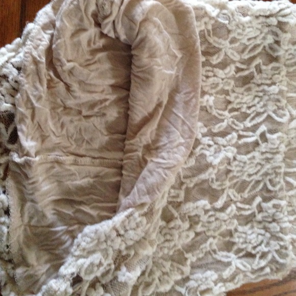 Charlotte Russe mini skirt sheer with slip - Picture 2 of 3