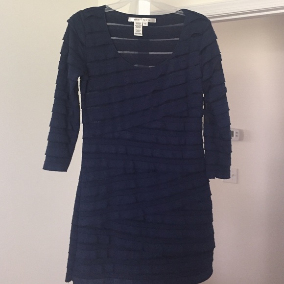 Long sleeve mini dress