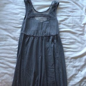 Baby doll gray dress