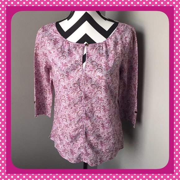 ANN TAYLOR PAISLEY TOP 💖HP 8/10